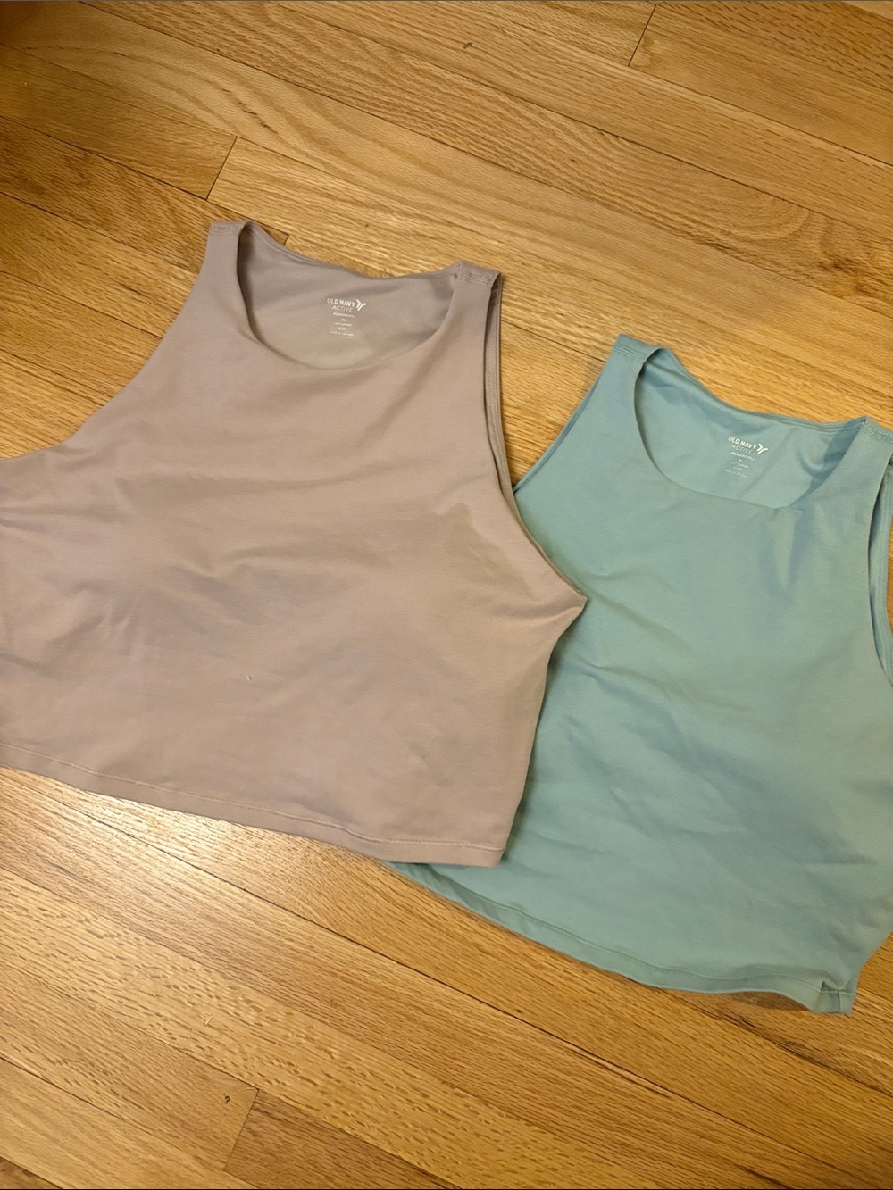 Old Navy - set of two long sports bras